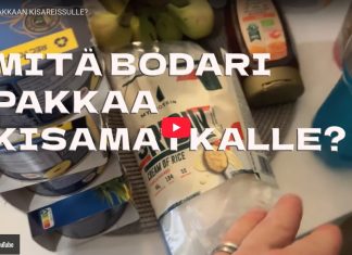 MITÄ PAKKAAN KISAREISSULLE?