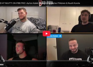 BRO PODI #7 NUUTTI ON IFBB PRO! -Ayrton Kalek, Elmer Stucki, Niclas Pitkänen & Nuutti Kurola