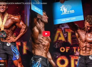 KEHONRAKENNUKSEN AMMATTILAISEKSI 23 VUOTIAANA!